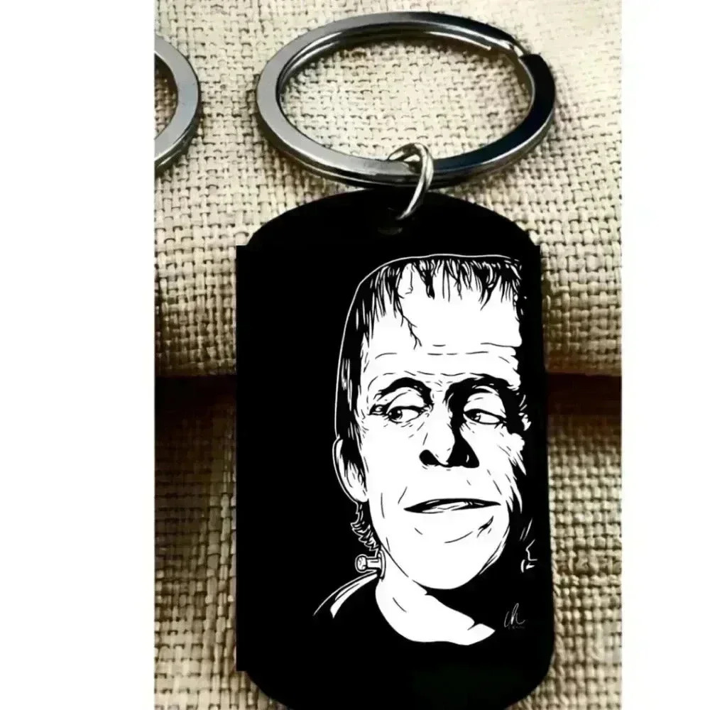 Frankenstein Hot horror art keychain